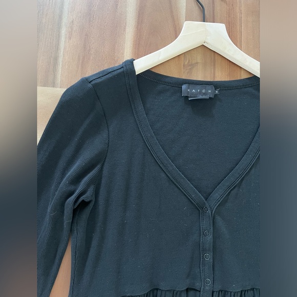 HATCH The Softest Rib Nursing Dress - Picture 8 of 8